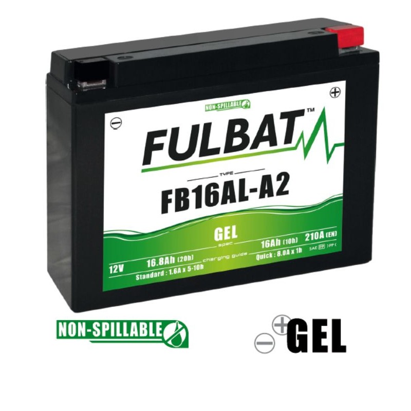 Batterie gel FB16AL-A2 moto 12V 16Ah