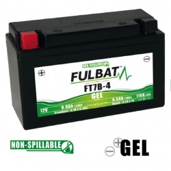 Batterie gel FT7B-4 moto 12V 6,5Ah