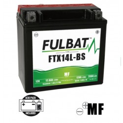 Batterie MF FTX14L-BS moto scooter 12V 12Ah